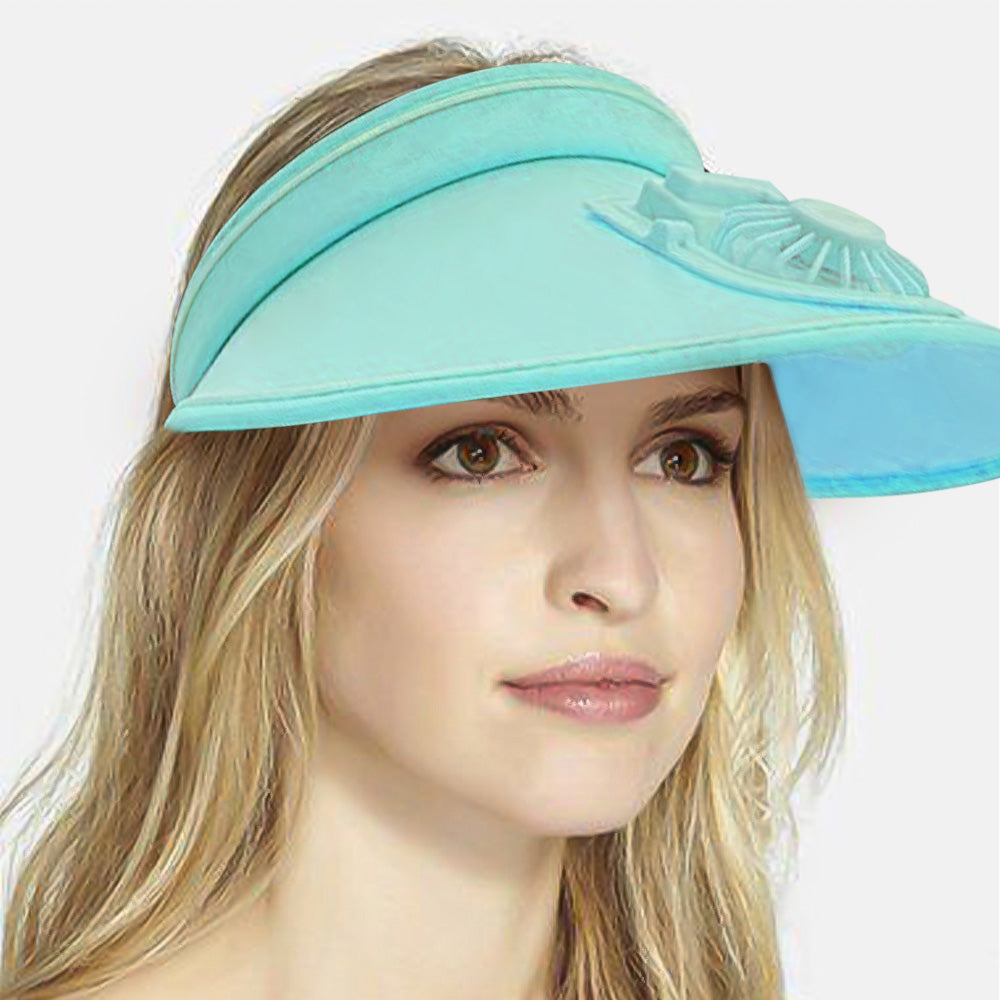 iRosesilk™ Breathable Cooling Fan Hat