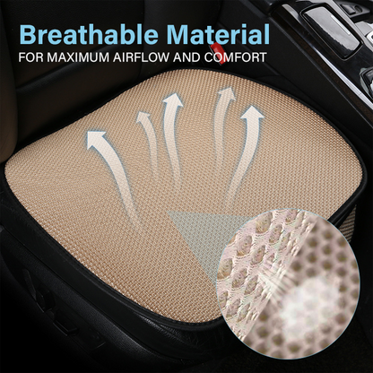 Ice Silk Anti-Slip Car Seat Pad For Summer: Breathable and Refreshing 🍃