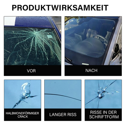 iRosesilk™ GlassFix Guard: 2024 Formel zur Reparatur von Rissen in der Windschutzscheibe