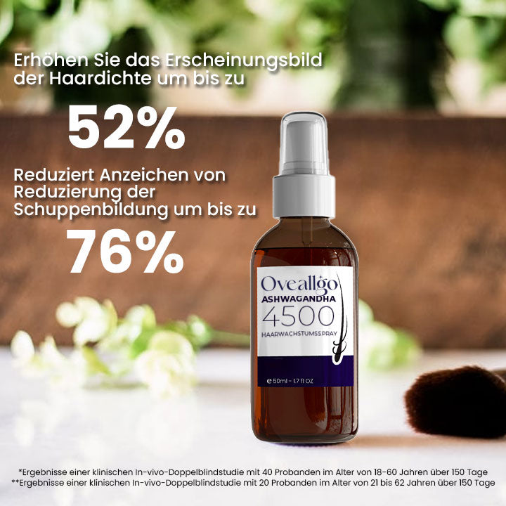 Oveallgo™ pro Ashwagandha 4500 Haarwachstumsspray